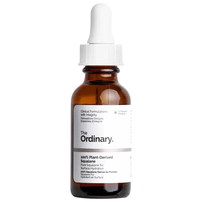 Esqualano 100% diseñado por plantas para la hidratación de la piel y el cabello Suero facial 30 ml puede prevenir la pérdida de factores de hidratación + HA 100 ml