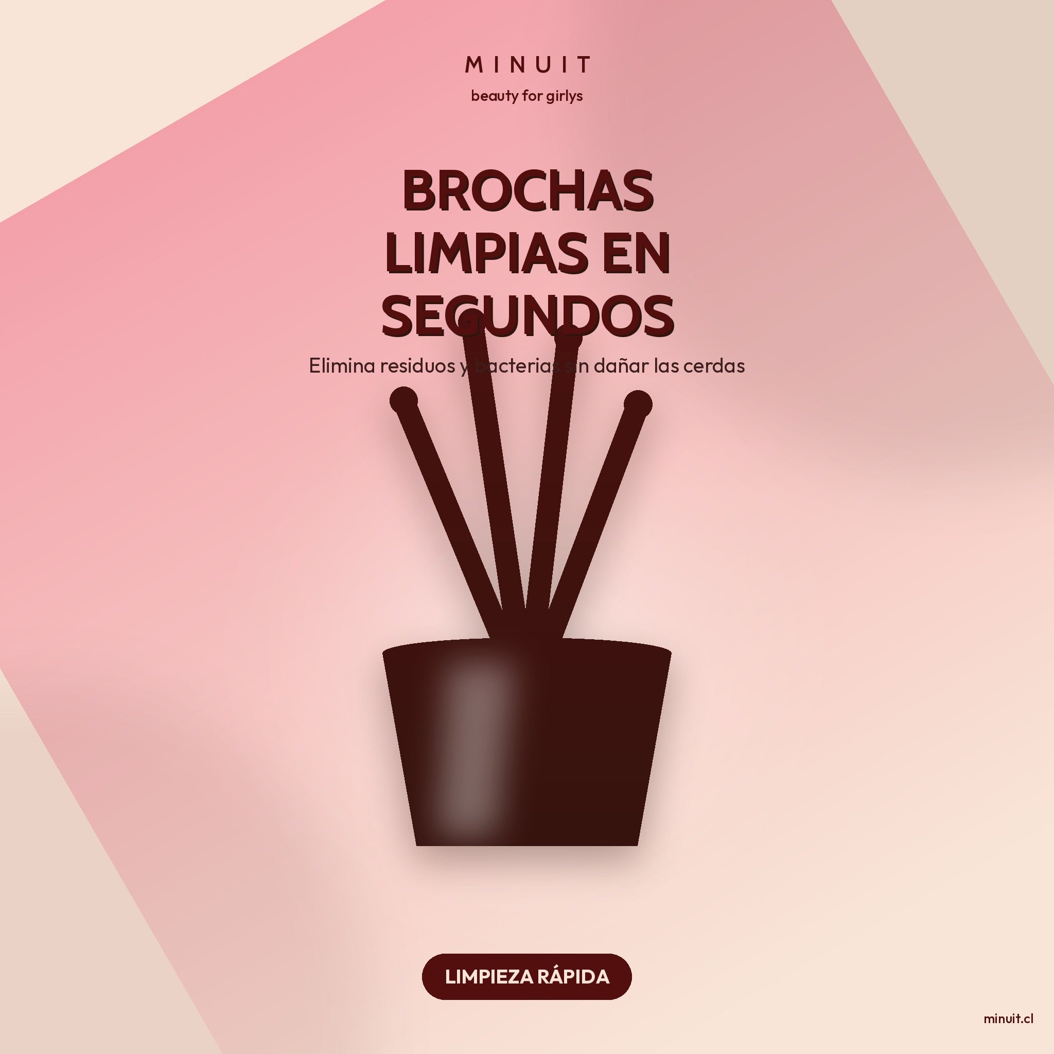 Limpiador Eléctrico de Brochas de Maquillaje