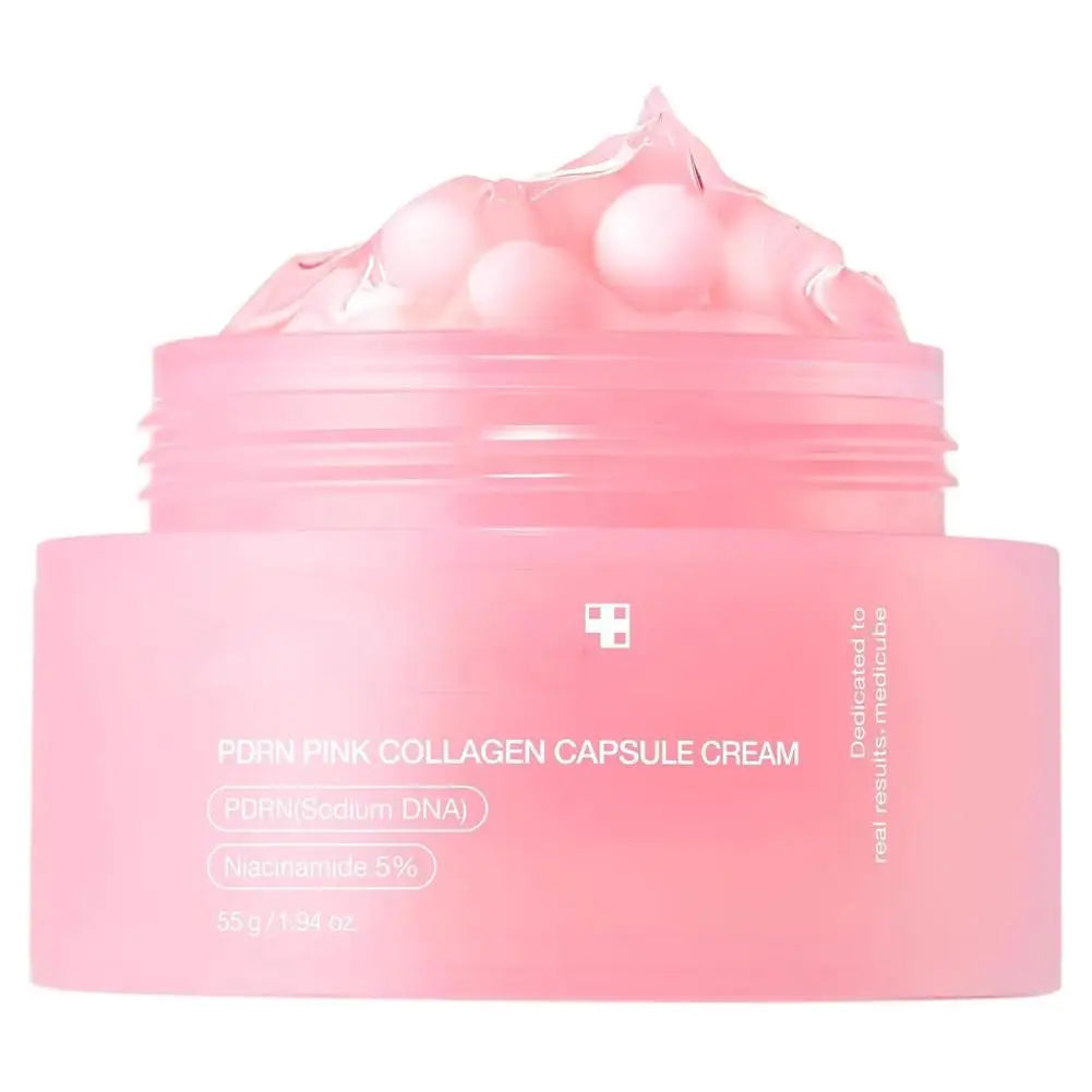 Crema Gel de Colágeno Rosa 5% Niacinamida — Hidratación Regordeta
