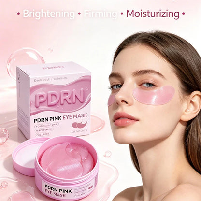 Parches de Ojos PDRN con Colágeno y Cafeína — Antiojeras Coreano