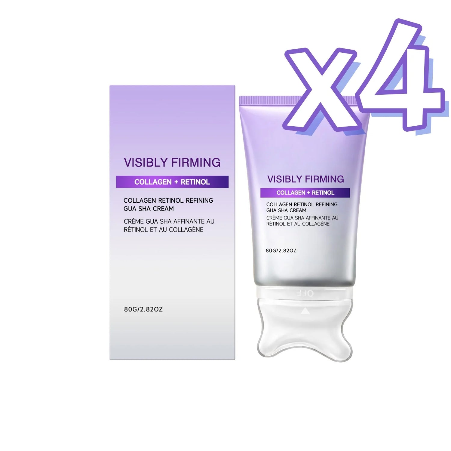 Crema Reafirmante Facial con Espátula Gua Sha