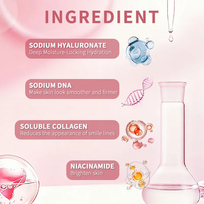 Mascarilla PDRN Rosa para Ojos — Antiojeras con Colágeno