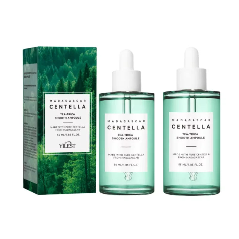 Suero para Piel Sensible 55ml - Fórmula de Centella de Madagascar Calma, Suaviza e Hidrata Profundamente para el Cuidado Diario de la Piel