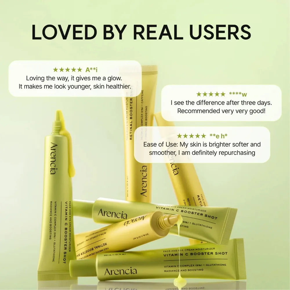 Arencia Crema Facial con Vitamina C — Ilumina y Empareja el Tono