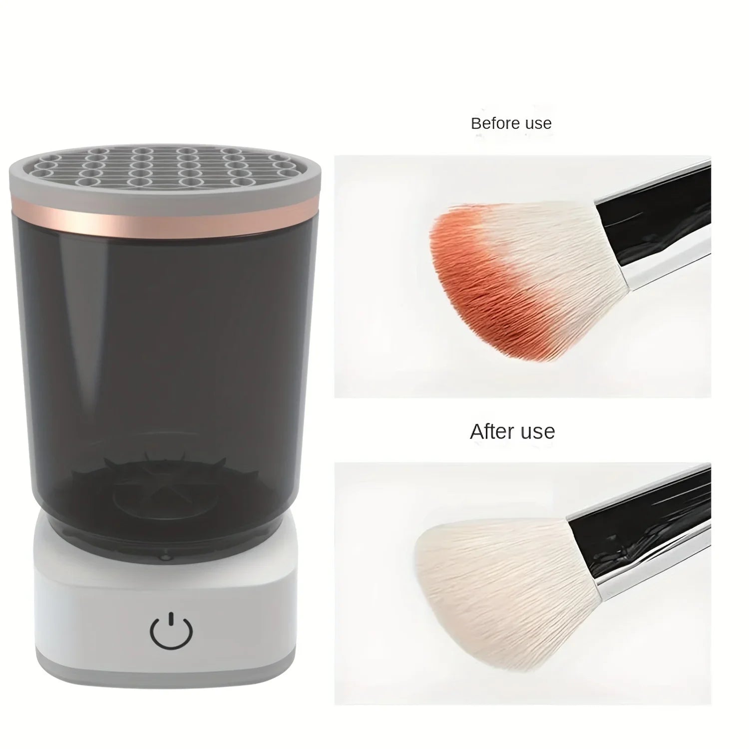 Limpiador Eléctrico de Brochas de Maquillaje