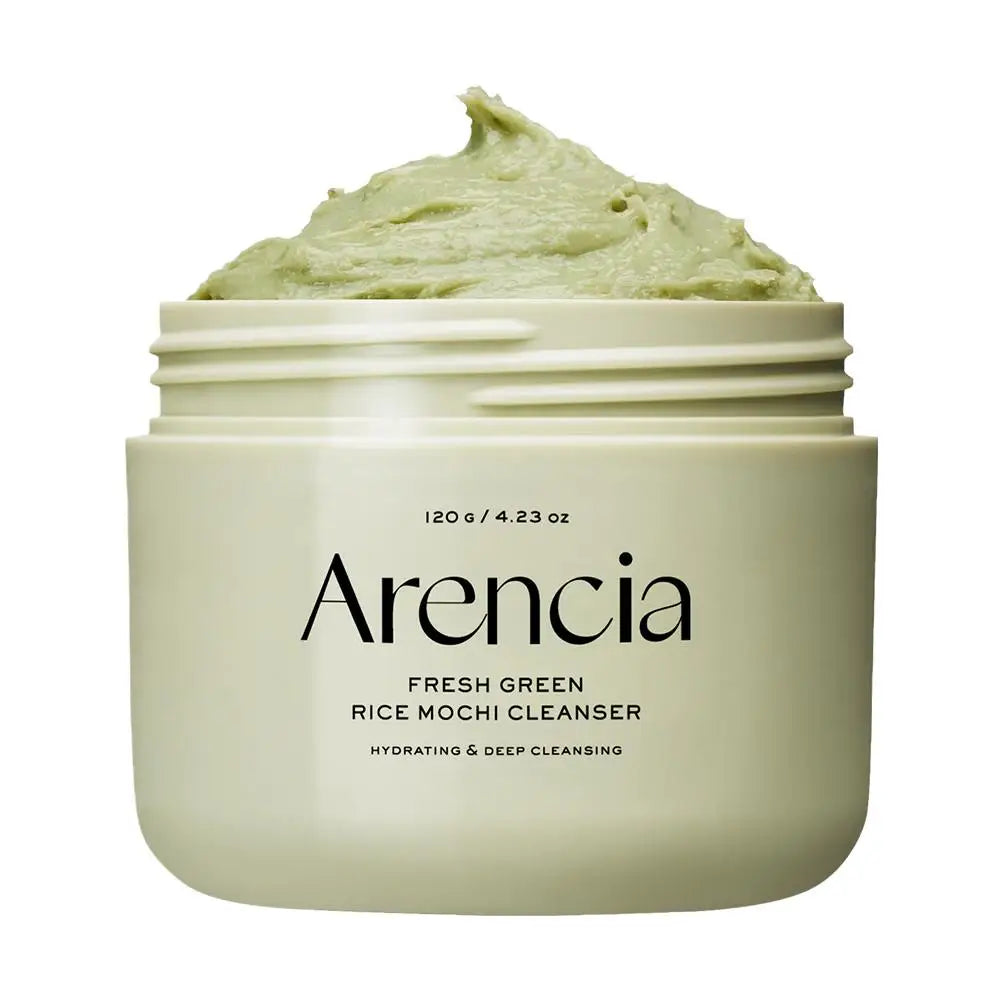 Arencia Limpiador Facial Rice Mochi — Espuma de Arroz Coreana
