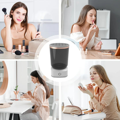 Limpiador Eléctrico de Brochas de Maquillaje