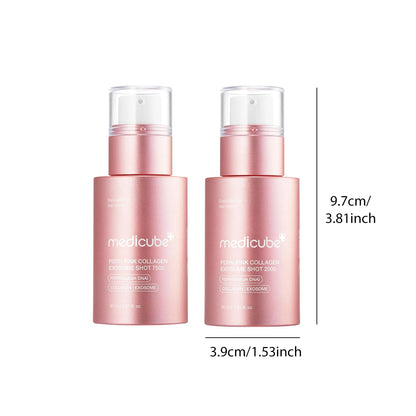 Medicube PDRN Colágeno Rosa Exosome Shot — Luminosidad K-Beauty