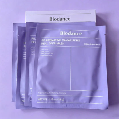 Mascarilla Facial de Colágeno Biodance, Hidratación y Humectación Altamente Efectivas, Mejora la Elasticidad de la Piel, Calmante e Iluminadora, Coreana