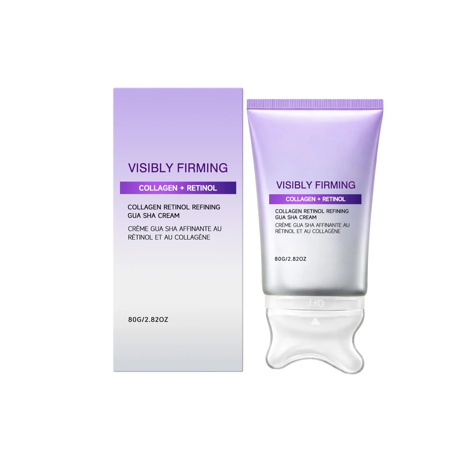 Crema Reafirmante Facial con Espátula Gua Sha