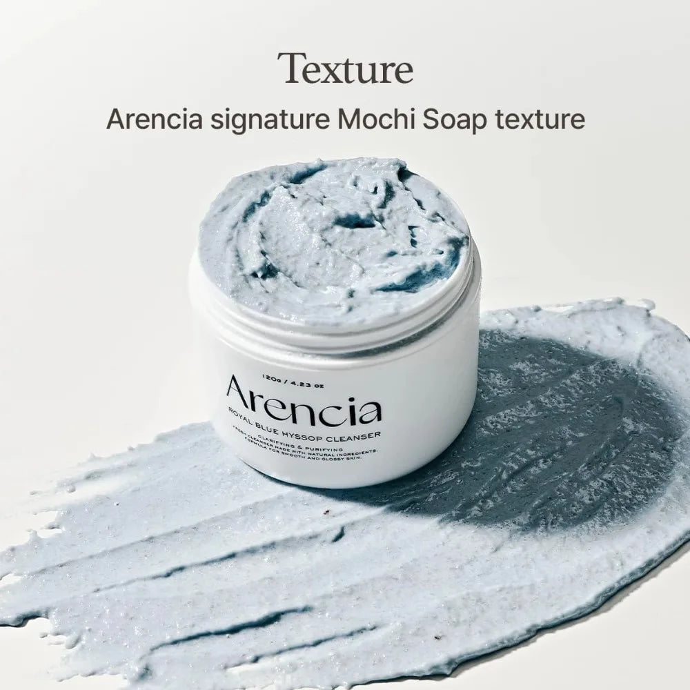 Arencia Limpiador Facial Rice Mochi — Espuma de Arroz Coreana