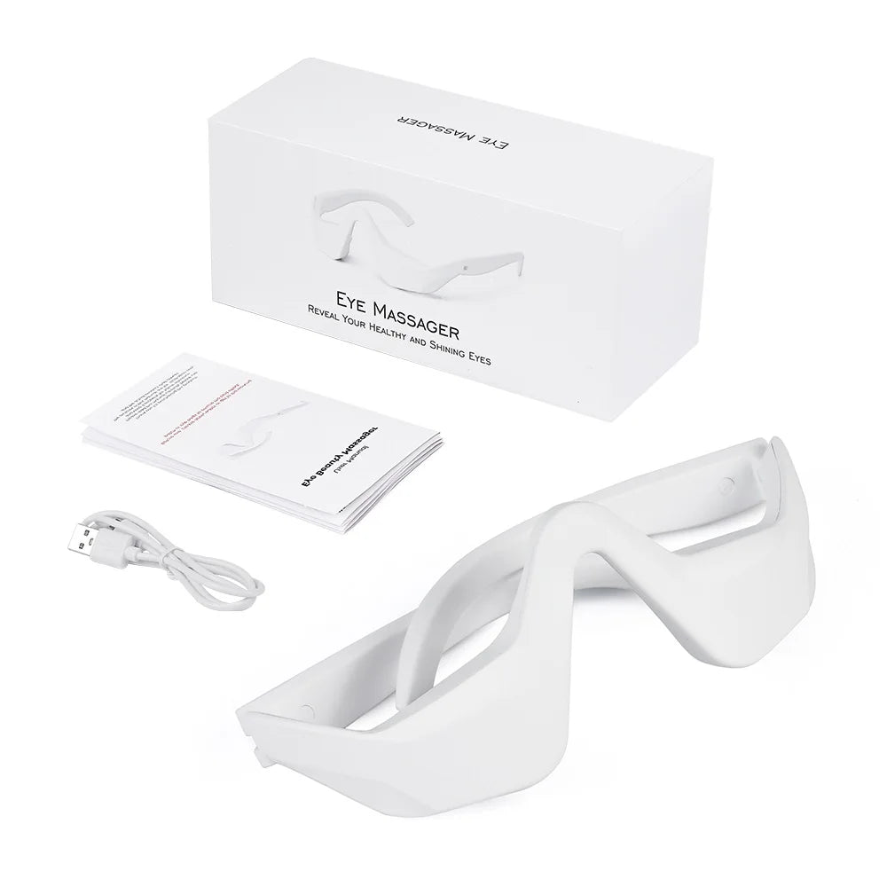 Masajeador de Ojos 3D — Alivia la Fatiga y Reduce la Apariencia de Ojeras