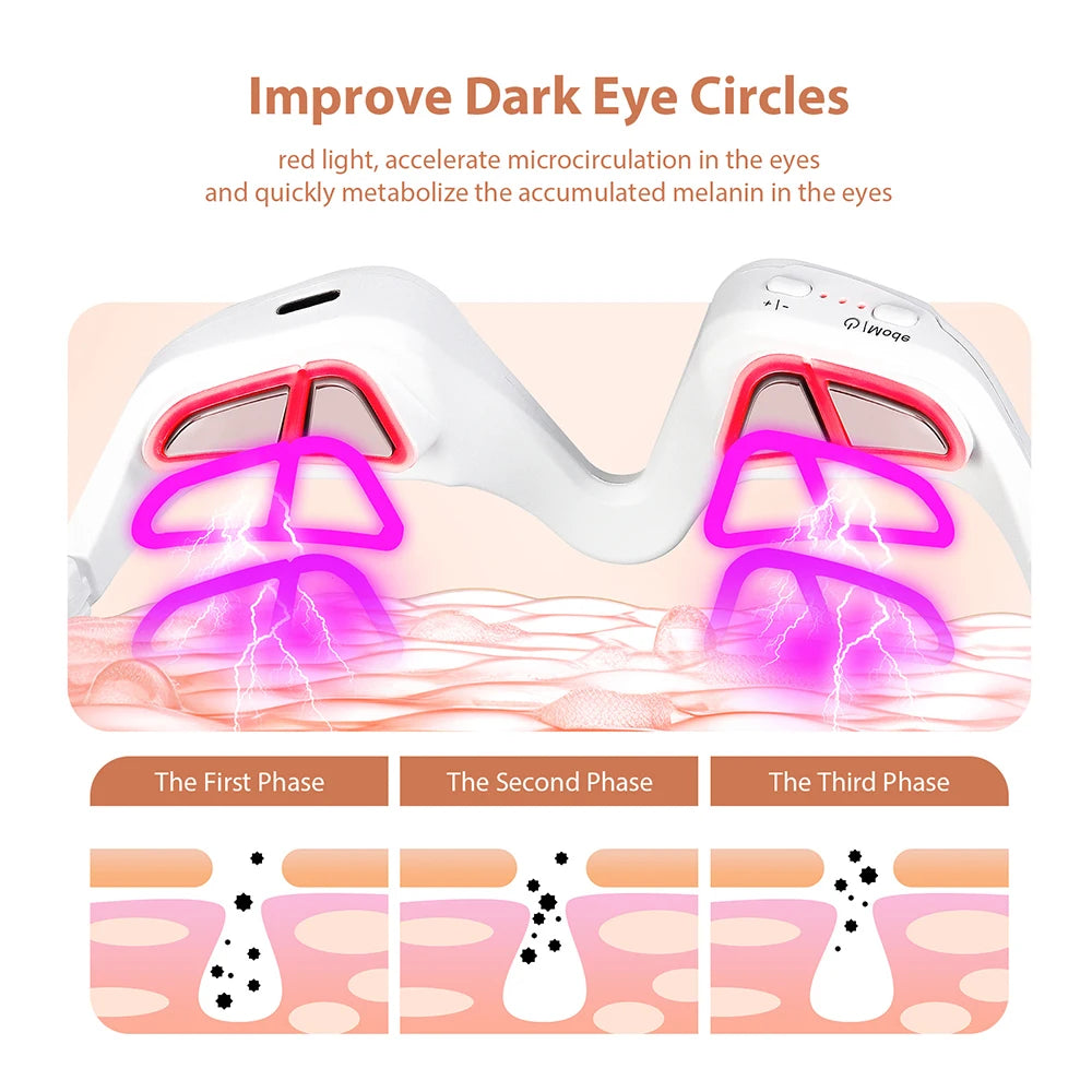 Masajeador de Ojos 3D — Alivia la Fatiga y Reduce la Apariencia de Ojeras