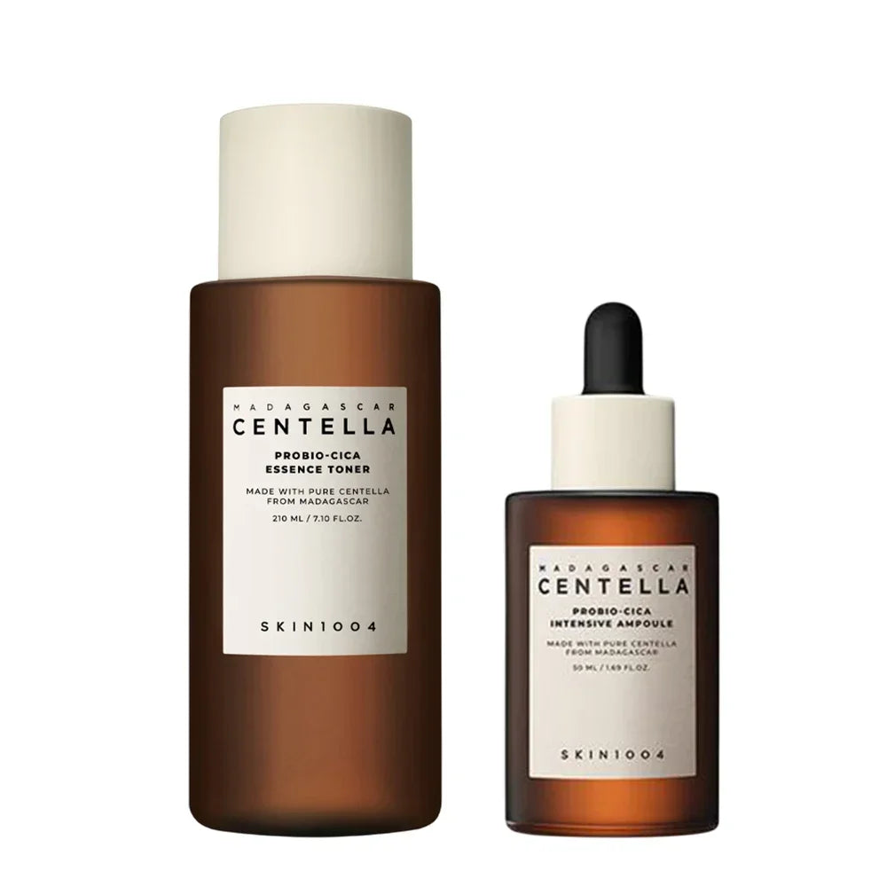 SKIN1004 Centella Probiótica — Tónico, Sérum y Contorno de Ojos