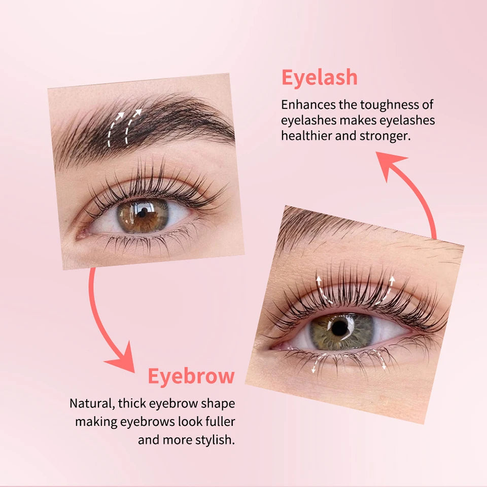 Suero Potenciador de Cejas y Pestañas - Fórmula Hidrogel de Absorción Rápida