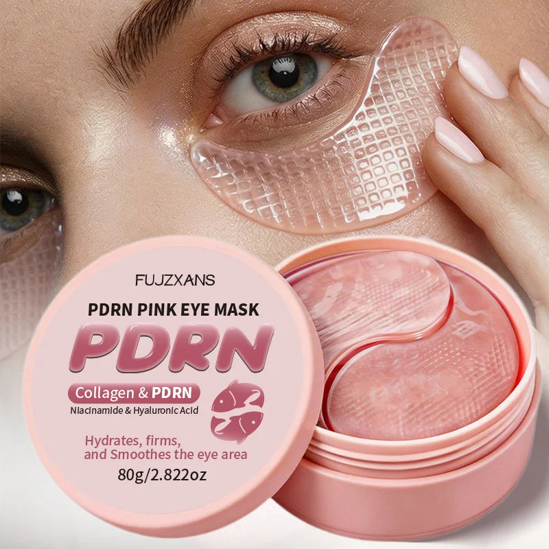 Mascarilla PDRN Rosa para Ojos — Antiojeras con Colágeno
