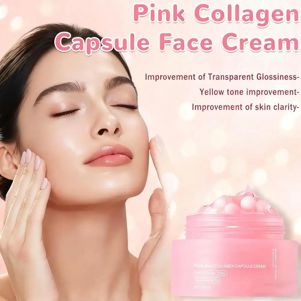 Crema Gel de Colágeno Rosa 5% Niacinamida — Hidratación Regordeta
