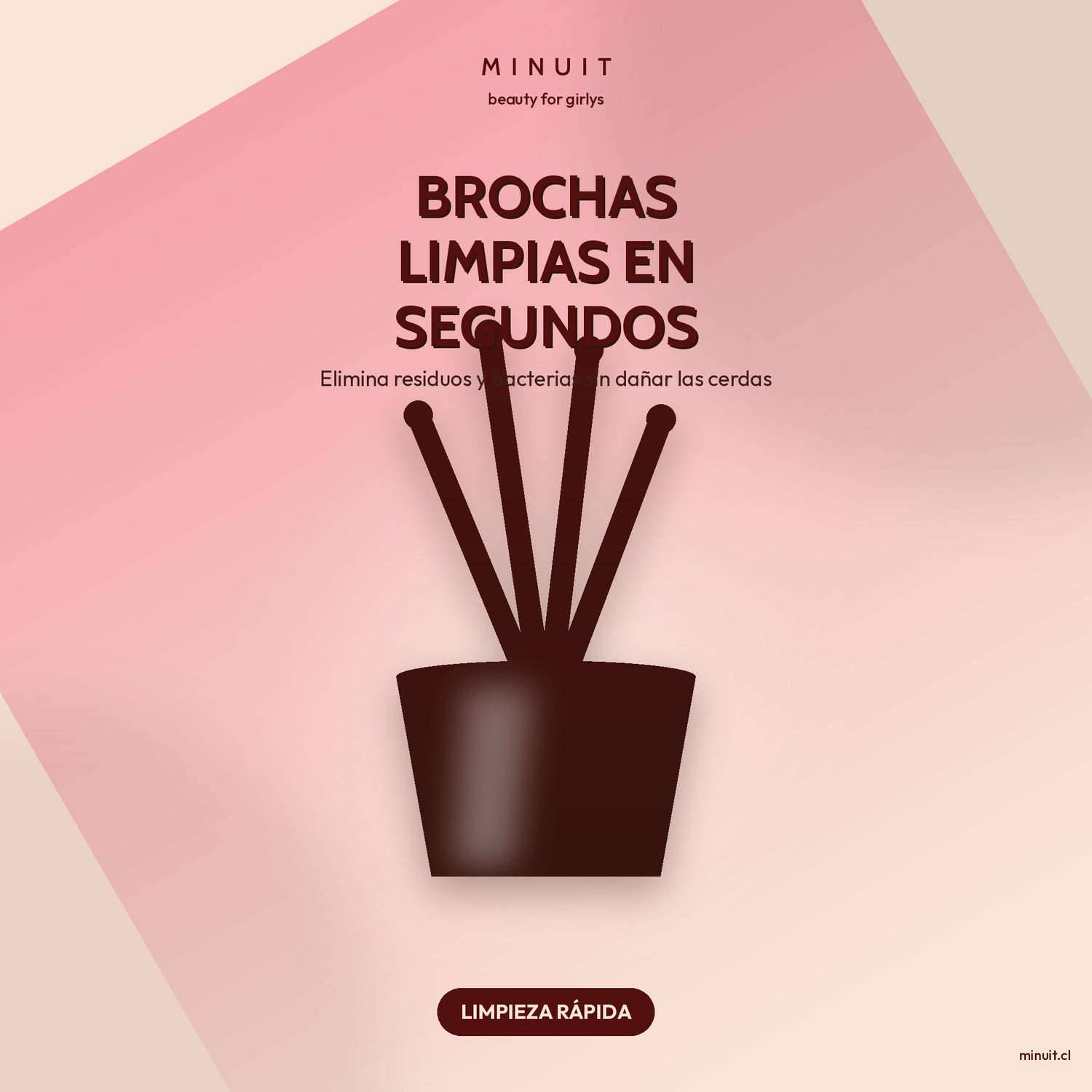 Limpiador Eléctrico de Brochas de Maquillaje